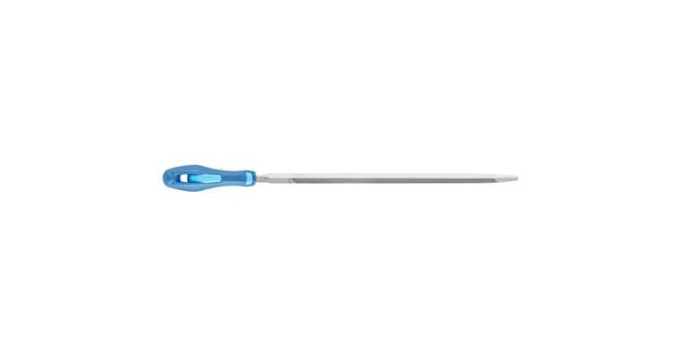 1001433875 saw file with handle triangular extra narrow 150mm cut 2 universal sharpening