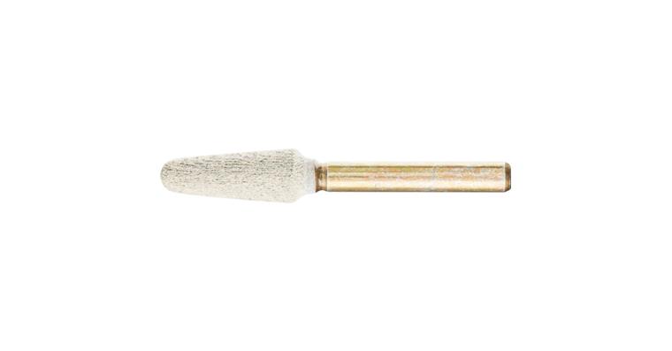 1001427816 Poliflex mounted point round cone shape 10x25 mm shank 6 mm bond TX A80