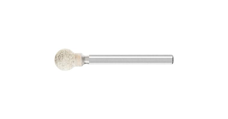 1001427800 Poliflex mounted point ball shape diameter 6mm shank 3mm bond TX A80