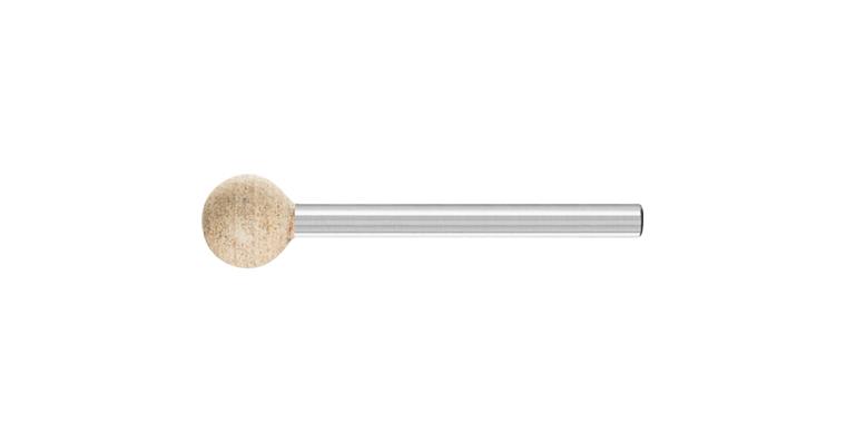 1001427803 Poliflex mounted point ball shape diameter 8mm shank 3mm bond LR A120