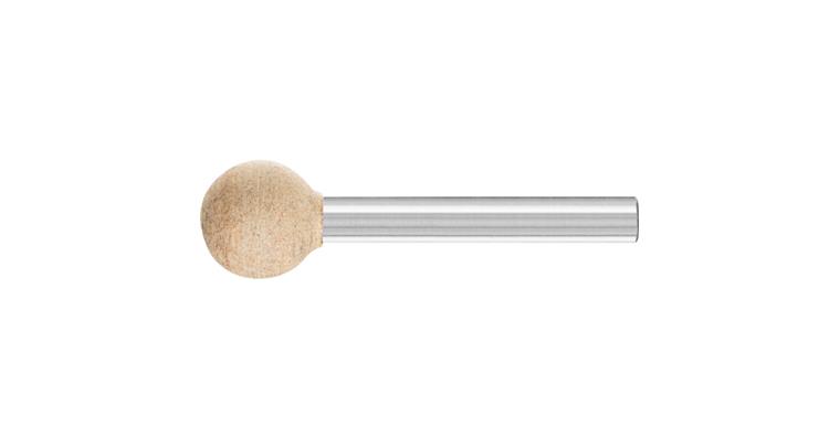 1001427811 Poliflex mounted point ball shape diameter 15 mm shank 6 bond LR A120