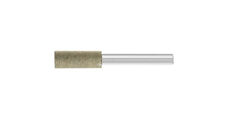 1001427714 Poliflex mounted point cylindrical shape 10x25mm shank 6mm bond LR hard A120