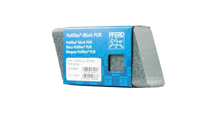 1001427659 Poliflex sanding block 30x60x115 mm bond PUR SIC120