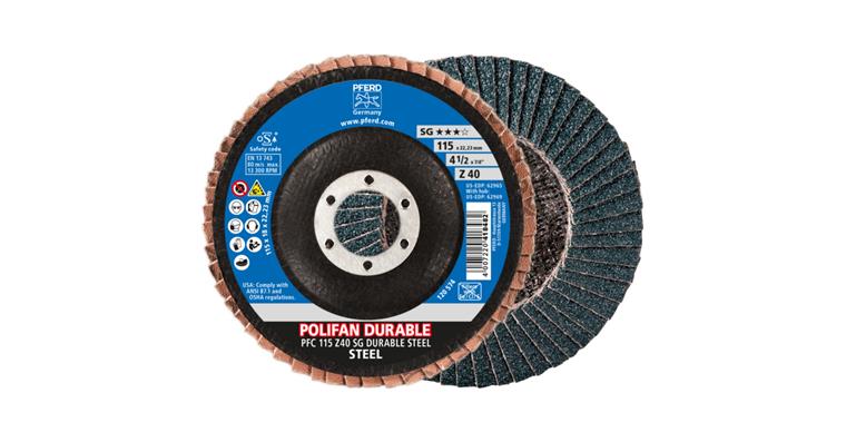 1001441969 POLIFAN POWER serrated lock washer PFC 115x22.23 conical Z40 SG DURABLE STEEL
