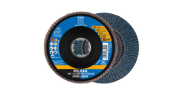 1001440662 POLIFAN serrated lock washer PFC 115 mm X-LOCK conical Z60 line PSF STEELOX