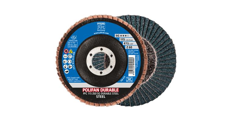 1001441970 POLIFAN POWER serrated lock washer PFC 115x22.23 conical Z60 SG DURABLE STEEL
