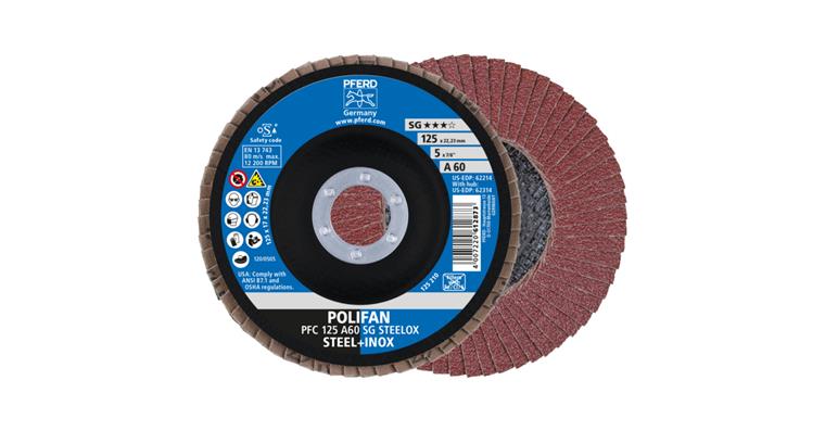 1001429378 POLIFAN serrated lock washer PFC 125x22.23 mm conical A60 SG STEELOX steel