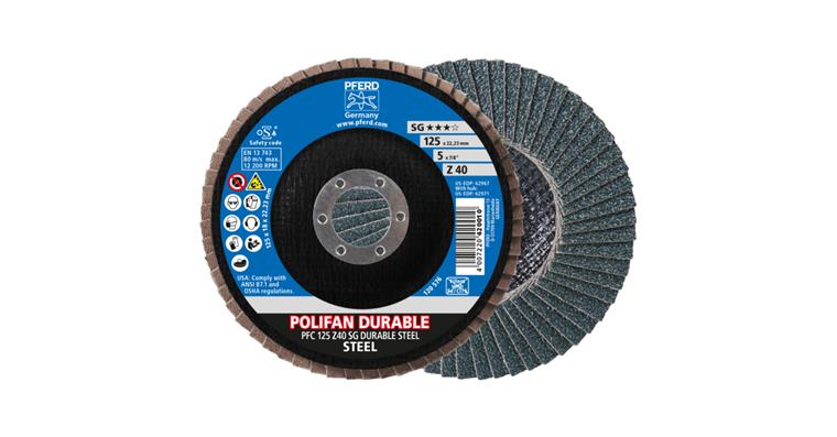 1001441971 POLIFAN POWER serrated lock washer PFC 125x22.23 conical Z40 SG DURABLE STEEL