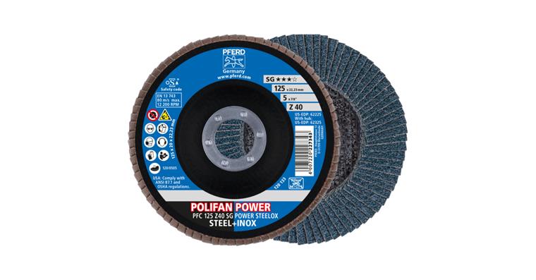 1043789201 POLIFAN POWER serrated lock washer PFC 125x22.23 mm conical Z40 SG STEELOX steel