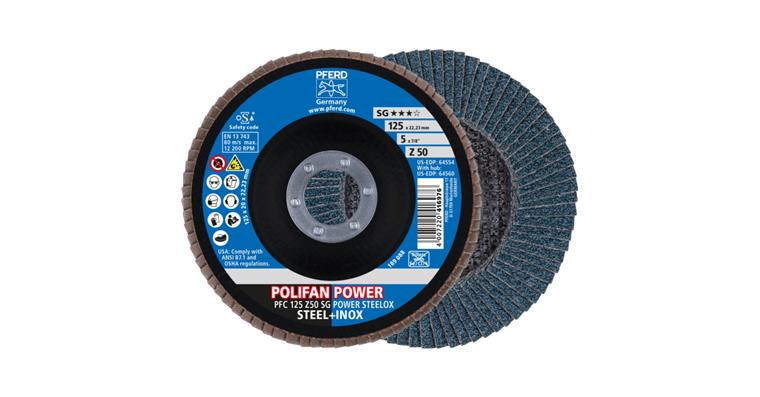 1043789205 POLIFAN POWER serrated lock washer PFC 125x22.23 mm conical Z50 SG STEELOX