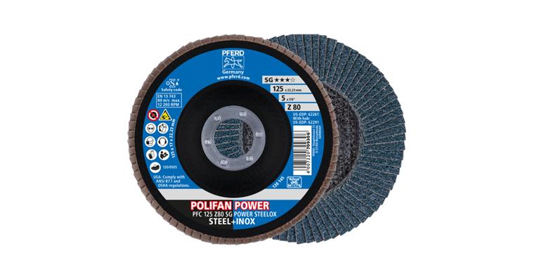 1043789203 POLIFAN POWER serrated lock washer PFC 125x22.23 mm conical Z80 SG STEELOX steel