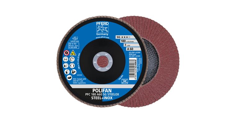 1001429379 POLIFAN serrated lock washer PFC 180x22.23 mm conical A60 SG STEELOX steel