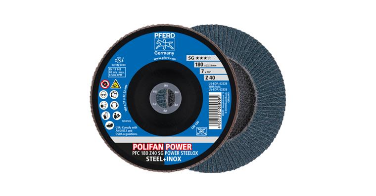 1043789401 POLIFAN POWER serrated lock washer PFC 180x22.23 mm conical Z40 SG STEELOX steel