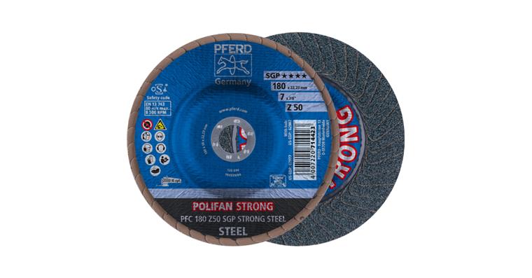 1001437077 POLIFAN STRONG serrated lock washer PFC 180x22.23 mm conical Z50 line SGP STEEL