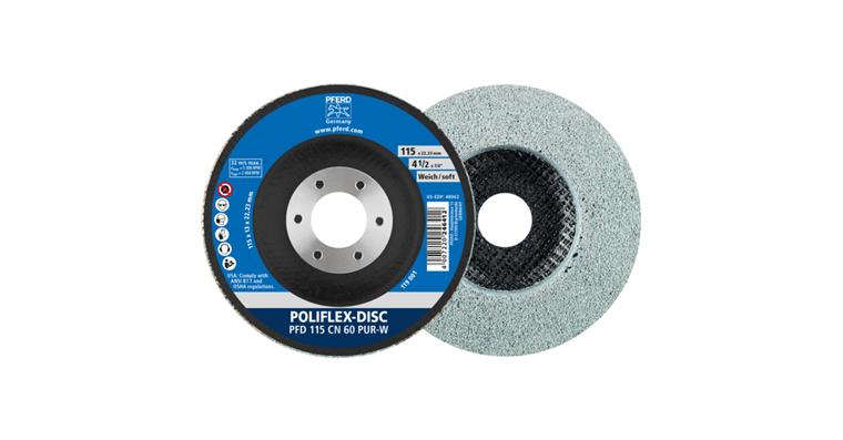 1001433688 Poliflex Disc PFD diameter 115x14mm bore 22,23mm binding PUR-W SIC60