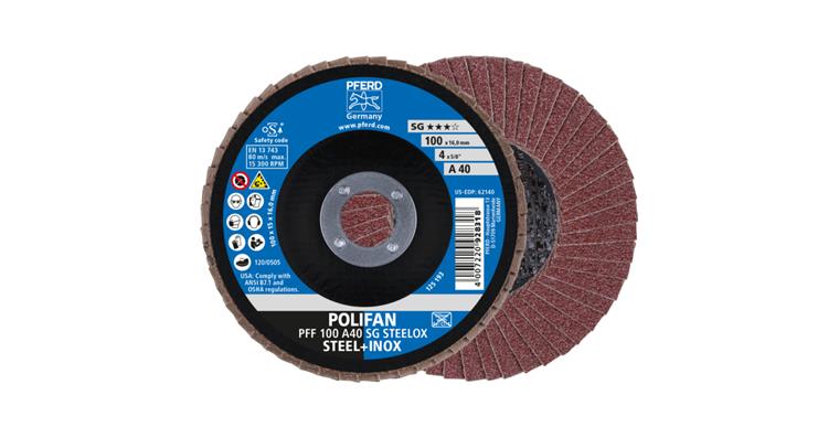 1001429325 POLIFAN serrated lock washer PFF 100x16 mm flat A40 line SG STEELOX steel