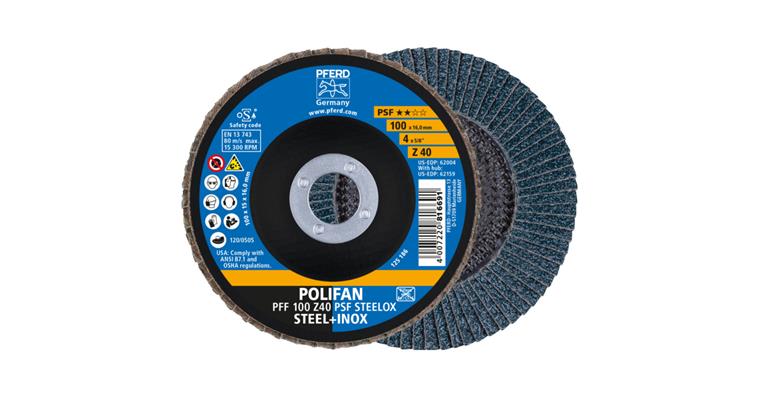 1001440697 POLIFAN serrated lock washer PFF 100x16 mm flat Z40 line PSF STEELOX steel