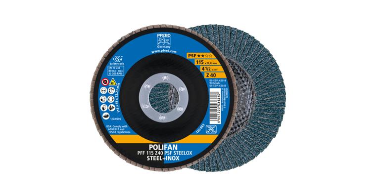 1001433944 POLIFAN serrated lock washer PFF 115x22.23mm flat Z40 universal line PSF STEELOX