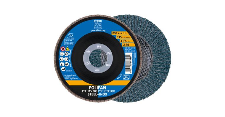 1001433946 POLIFAN serrated lock washer PFF 115x22.23mm flat Z80 universal line PSF STEELOX