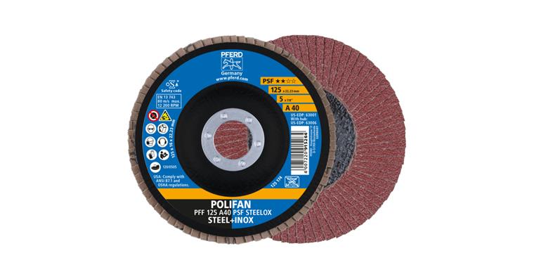 1001433938 POLIFAN serrated lock washer PFF 125x22.23mm flat A40 universal line PSF STEELOX