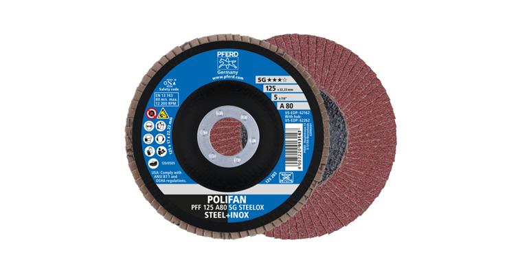 1001429335 POLIFAN serrated lock washer PFF 125x22.23 mm flat A80 line SG STEELOX steel