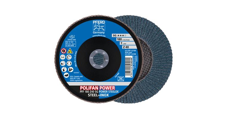 1043789801 POLIFAN POWER serrated lock washer PFF 180x22.23 mm flat Z40 SG STEELOX steel