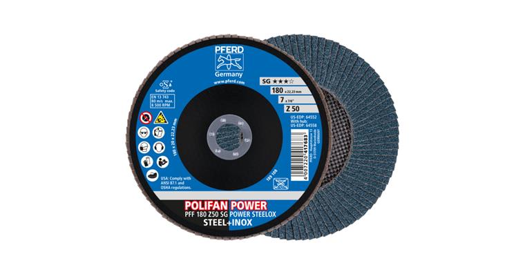 1001441957 POLIFAN POWER serrated lock washer PFF 180x22.23 mm flat Z50 line SG STEELOX