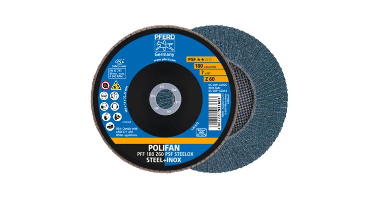 1001433951 POLIFAN serrated lock washer PFF 180x22.23mm flat Z60 universal line PSF STEELOX