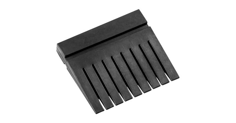 1001435117 POLIFLAP rubber slat PFL-GL 50x55 mm as a replacement for worn slats