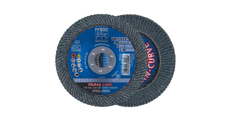 1001440671 POLIFAN CURVE serrated lock washer PFR 150x22.23mm width L Z40 SGP STEELOX steel