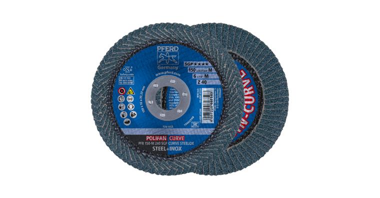 1001440670 POLIFAN CURVE serrated lock washer PFR 150x22.23mm width M Z40 SGP STEELOX steel