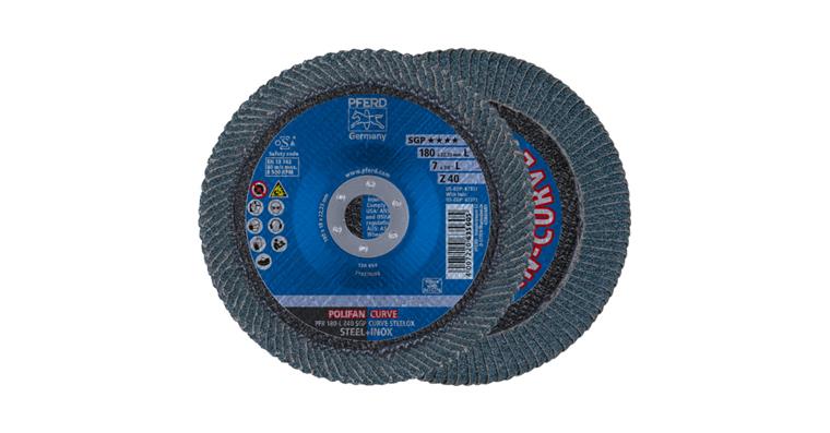 1001440672 POLIFAN CURVE serrated lock washer PFR 180x22.23mm width L Z40 SGP STEELOX steel