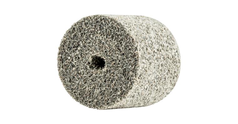 1001428901 POLINOX pressed non-woven wheel PNER 25x25mm bore 6mm hard fine grain