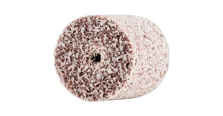 1001428900 POLINOX pressed non-woven wheel PNER 25x25mm bore 6mm hard coarse grain