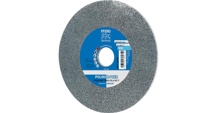 1001437221 POLINOX pressed non-woven wheel PNER diameter 150x3 mm bore 25.4 mm