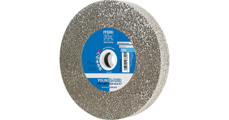 1001433410 POLINOX pressed non-woven wheel PNER diameter 150x25mm bore 25.4 soft