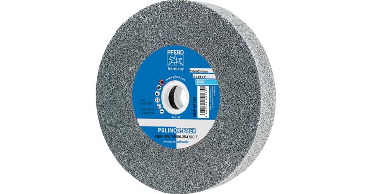 1001428913 POLINOX pressed non-woven wheel PNER diameter 150x25 mm bore 25.4 mm