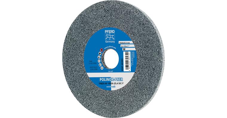 1001437224 POLINOX pressed non-woven wheel PNER diameter 150x6mm bore 25.4 soft