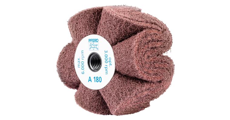 1001438914 POLINOX non-woven abrasive wheel PNG diameter 100x50mm thread 5/8-11 A180