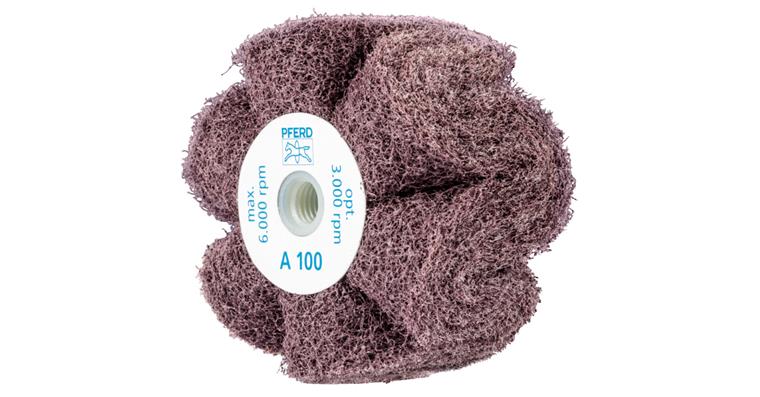 1001438910 POLINOX non-woven abrasive wheel PNG diameter 100x50mm thread M14 A100
