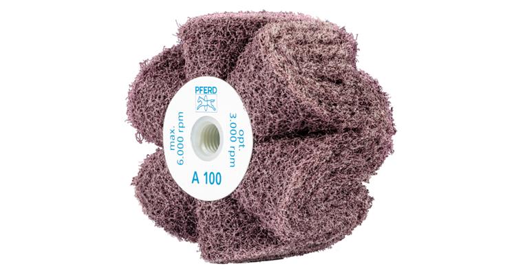 1001438912 POLINOX non-woven abrasive wheel PNG diameter 100x50mm thread M14 A280