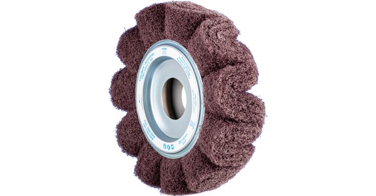 1001433432 POLINOX fleece grinding wheel PNG diameter 200x50mm bore-D 44 mm A100