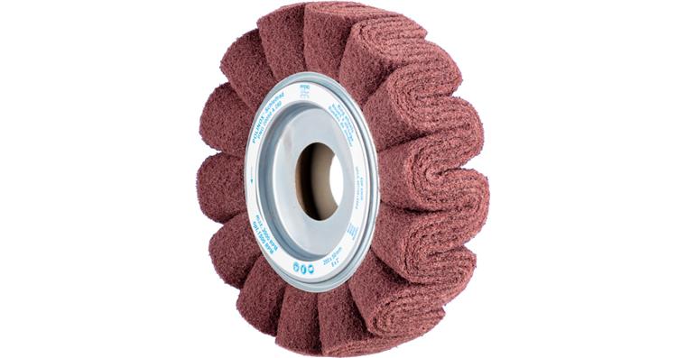 1001433434 POLINOX fleece grinding wheel PNG diameter 200x50mm bore-D 44 mm A280
