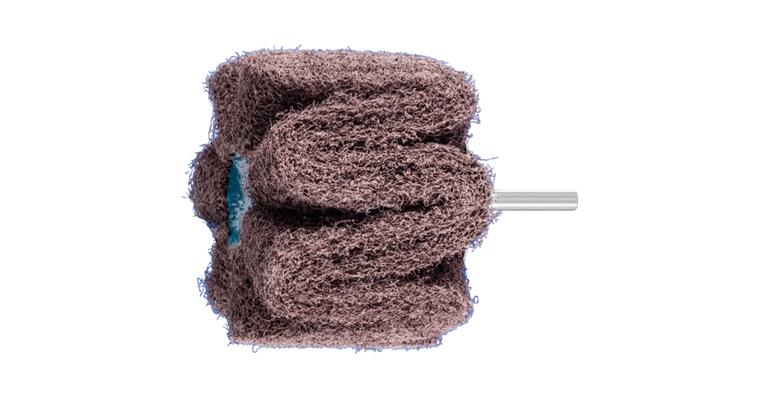 1043187100 POLINOX non-woven mounted point PNG Diameter 80x50mm Shank 6 mm A100
