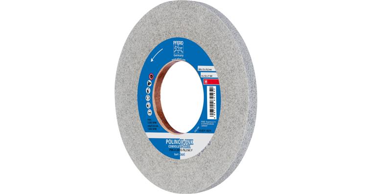 1001439218 POLINOX Wound non-woven wheel PNK Diameter 200x13mm Bore 76.2 Hard