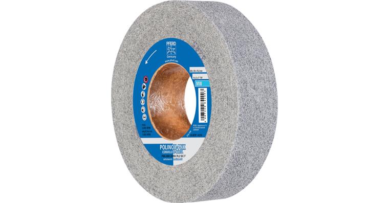 1001439220 POLINOX wound non-woven wheel PNK diameter 200x50mm bore 76.2 soft