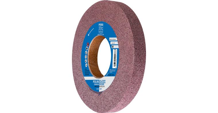 1001439244 POLINOX Wound non-woven wheel PNK Diameter 200x25 mm Bore 76.2 Soft