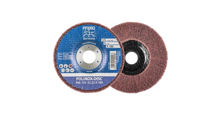 1001438948 POLINOX non-woven abrasive disc PNL diameter 125 mm bore-D 22.23 mm A180