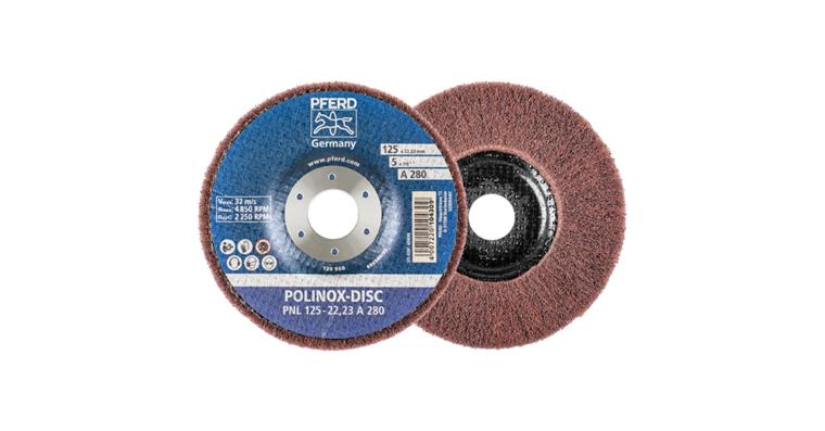 1001438949 POLINOX non-woven abrasive disc PNL diameter 125 mm bore-D 22.23 mm A280