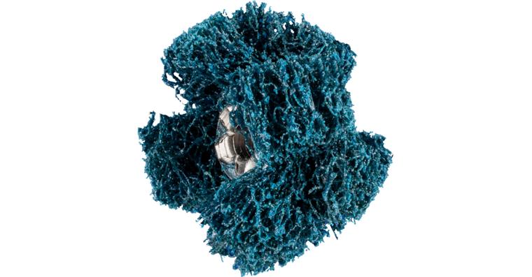 1043189101 POLINOX non-woven abrasive star PNST diameter 25 mm thread 8-32 UNC A100